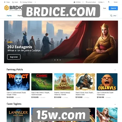 Como BRDICE.COM facilita o acesso a jogos de estratégia